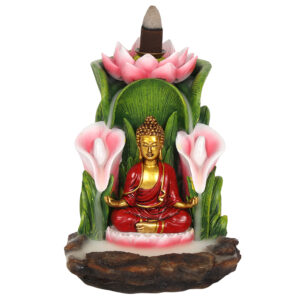Colorful Buddha Backflow Incense Burner